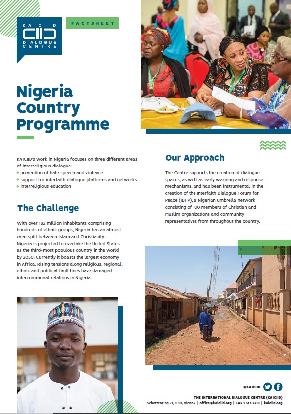 FACTSHEET: Nigeria Programme 