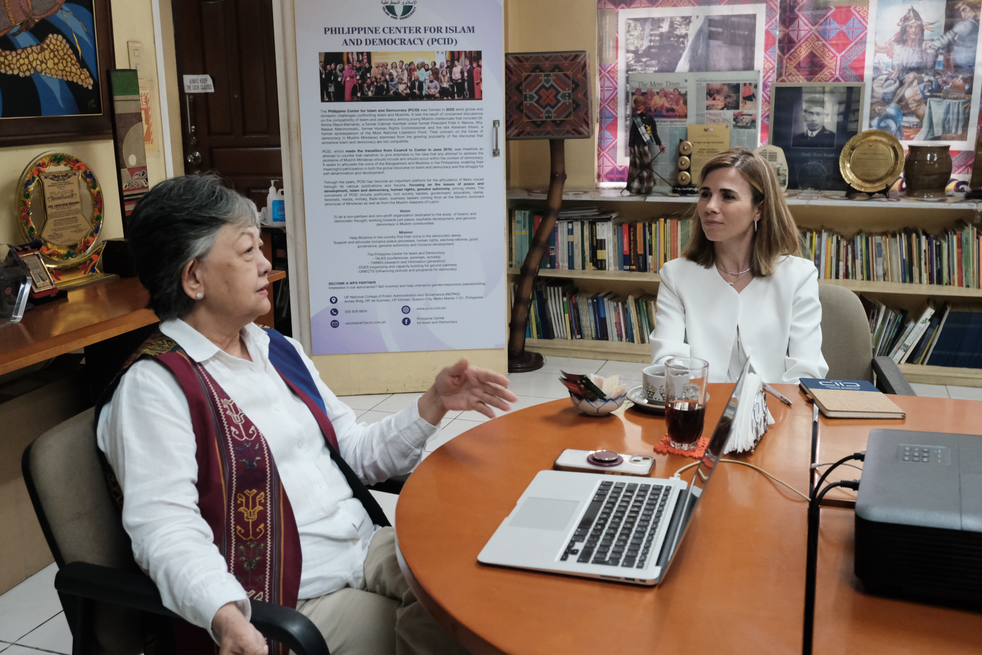 Vera Ferreira from KAICIID at Mindanao State University - Iligan Institute of Technology