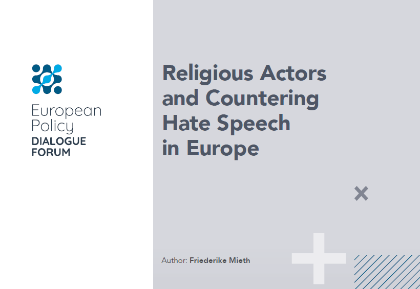 Research paper: Religious Actors and Countering Hate Speech in Europe