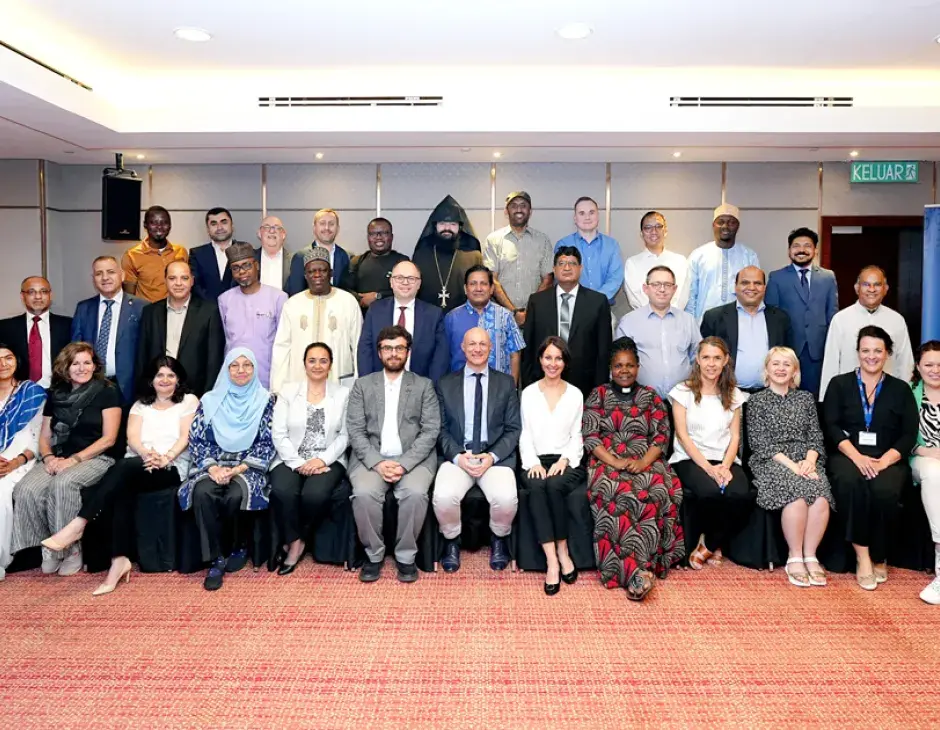 35 Fellows from KAICIID-affiliated religious educational institutions attended the launch of KAICIID Fellows Institutional Network in Kuala Lumpur, Malaysia.