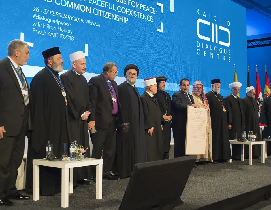 القيادات الدينية الإسلامية والمسيحية تطلق من فيينا أول منصة للتعاون والحوار بين أتباع الأديان في العالم العربي