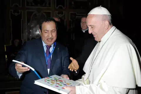 KAICIID SG and Pope Francis