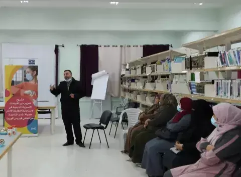 Fidaa Abu-Turkey, Chair of the Palestine-based IRADAH Organization Fidaa Abu-Turkey, Chair of the Palestine-based IRADAH Organization
